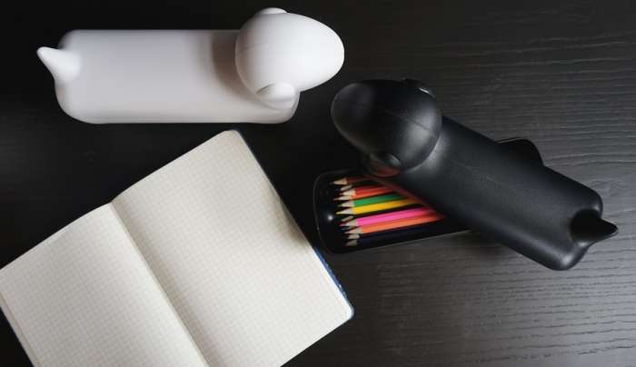 Коробка для мелочей dacholder, черная QUALY QL10291-BK