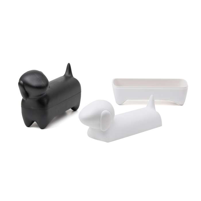 Коробка для мелочей dacholder, черная QUALY QL10291-BK