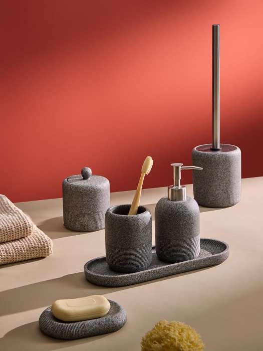 Мыльница loup, графитовая Bergenson Bjorn Bath BB0001025