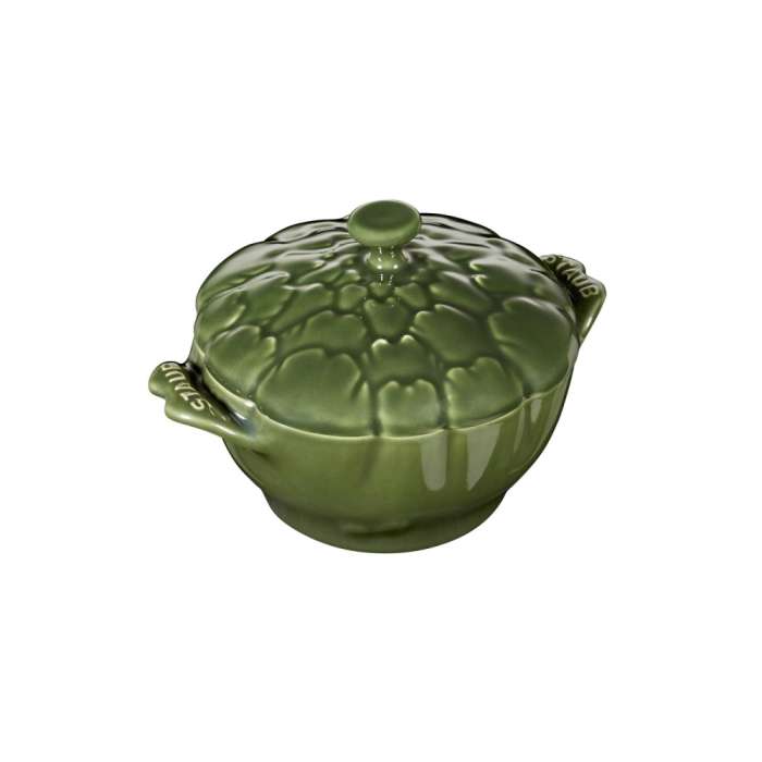 Кокот "Артишок", 12,5 см, темно-зеленый STAUB 40500-326