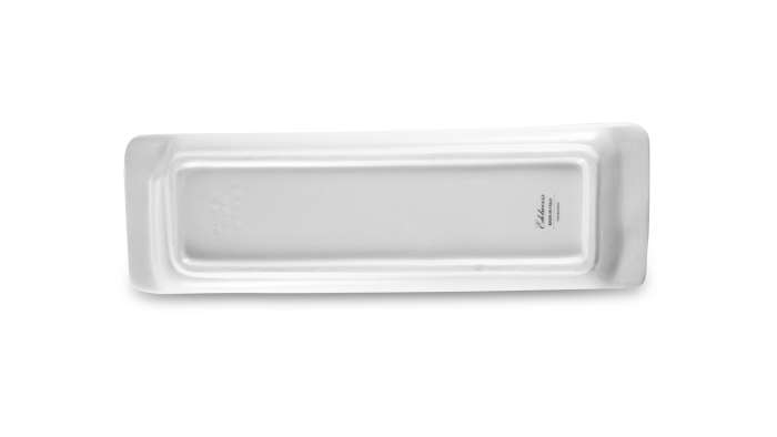 Блюдо прямоугольное Томаты и оливки 30х10 см, керамика EDELWEISS EDW-1040P