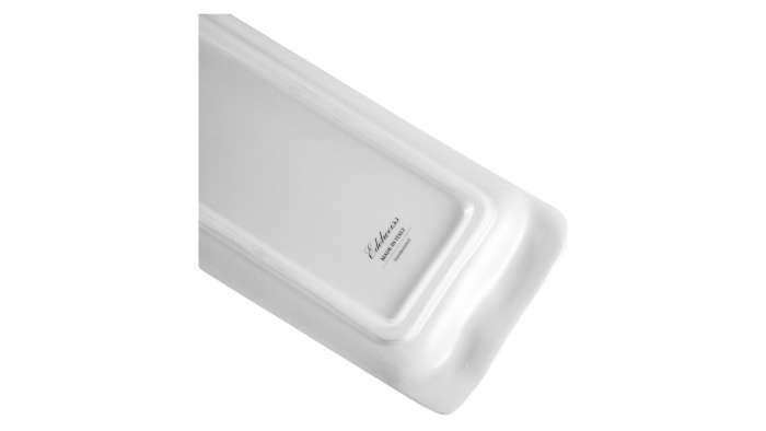 Блюдо прямоугольное Томаты и оливки 30х10 см, керамика EDELWEISS EDW-1040P