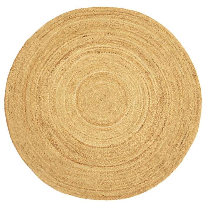 Ковер из джута круглый базовый из коллекции ethnic, 150см Tkano TK23-DR0073