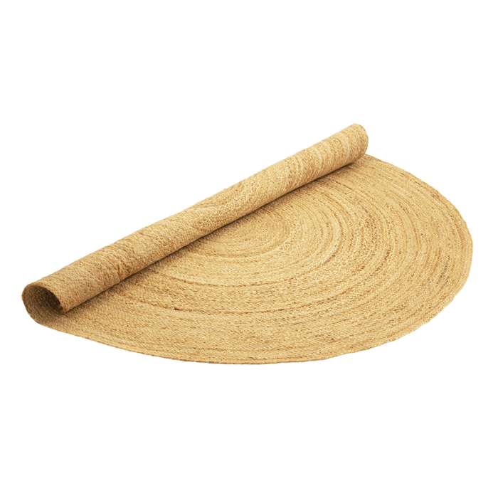 Ковер из джута круглый базовый из коллекции ethnic, 150см Tkano TK23-DR0073