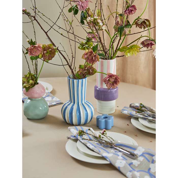 Ваза stripes parade из коллекции easter essential, 25 см Tkano TK25-DEC-VA0002