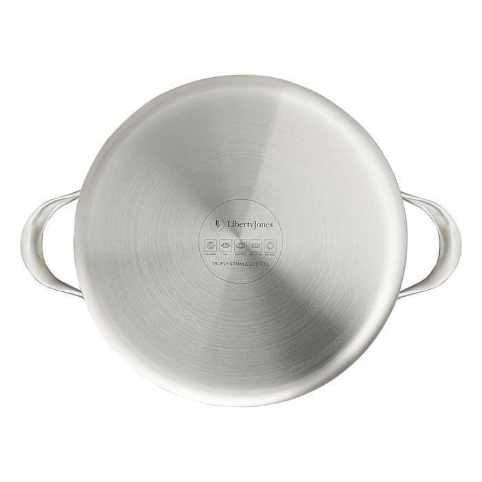 Кастрюля с крышкой 3Ply Etalon, Ø24 см, 6 л LIBERTY JONES LJ0000229