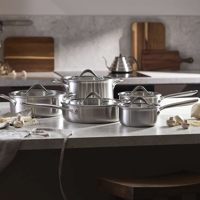 Кастрюля с крышкой 3Ply Etalon, Ø24 см, 6 л LIBERTY JONES LJ0000229