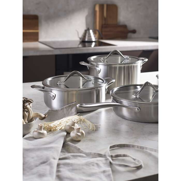 Кастрюля с крышкой 3Ply Etalon, Ø24 см, 6 л LIBERTY JONES LJ0000229