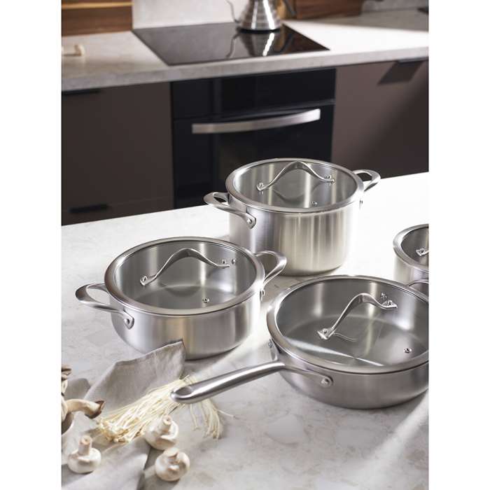 Кастрюля с крышкой 3Ply Etalon, Ø24 см, 6 л LIBERTY JONES LJ0000229