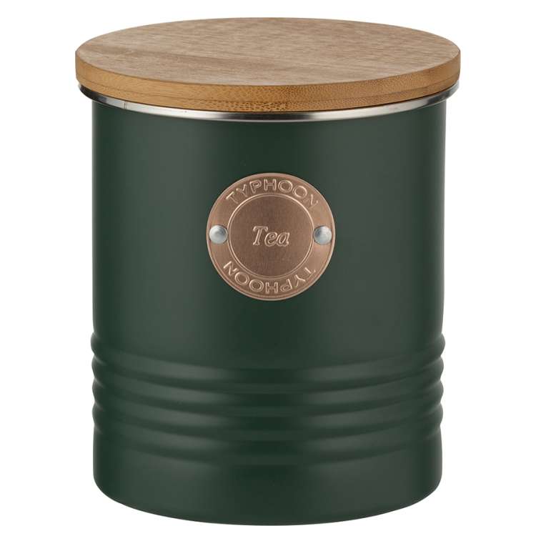 Банка для чая Living, 1 л, зеленая TYPHOON 1400.028V