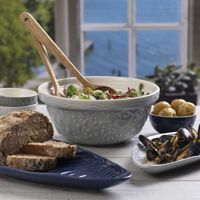 Блюдо сервировочное nautical, 18,5х36,5 см, серое Mason Cash 2002.159