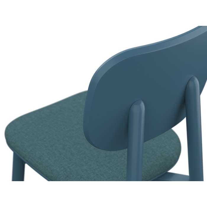 Стул saga, рогожка, сине-зеленый LATITUDE SGBRDCHBSKBL_GRN