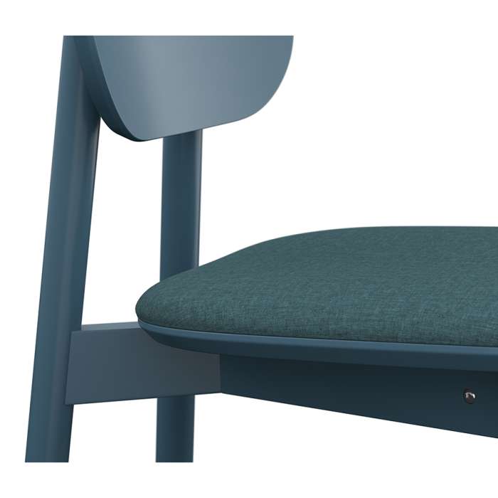 Стул saga, рогожка, сине-зеленый LATITUDE SGBRDCHBSKBL_GRN