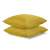 Набор из двух наволочек из сатина горчичного цвета из коллекции Essential, 70х70 см TKANO TK19-PC0011