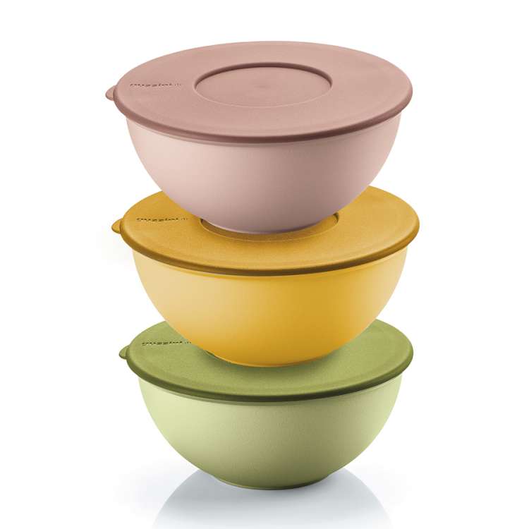 Набор контейнеров для хранения продуктов everywhere bio, D16 см, 3 шт. Guzzini 29260652