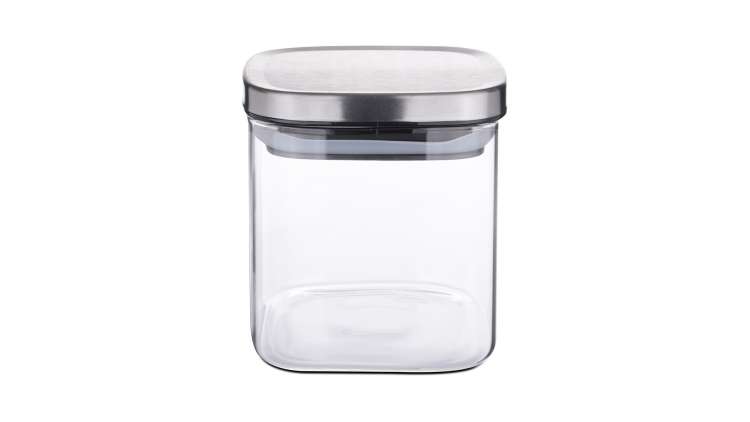 Банка для сыпучих продуктов с крышкой  Weis 600 мл W-15952