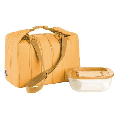 Набор из термосумки и контейнера handy bio, 3 л, желтый Guzzini 032916236