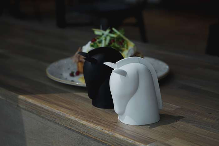 Держатель для зубочисток unicorn, белый QUALY QL10295-WH