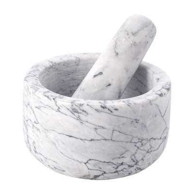 Ступка marm, 12,7х7,6 см, белый мрамор Liberty Jones LJ0000459