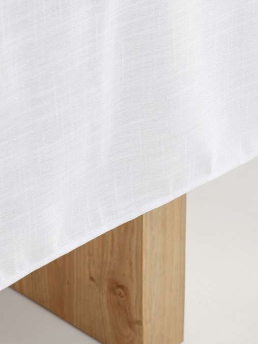 Скатерть, 160х160 см, полиэстер, бело-серебристая, Floe ANNA LAFARG ANLAF-YYW25-1TCs