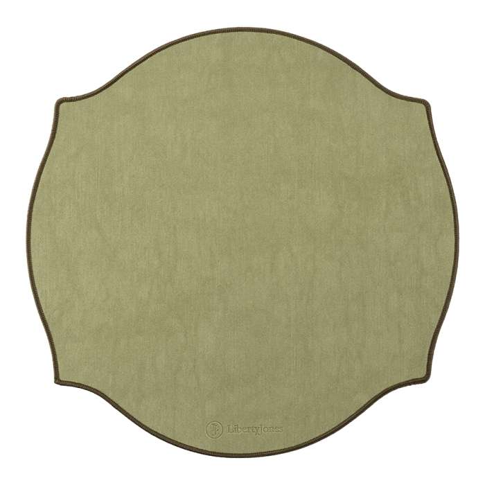 Салфетка сервировочная etica, D38 см, зеленая Liberty Jones LJ0000542