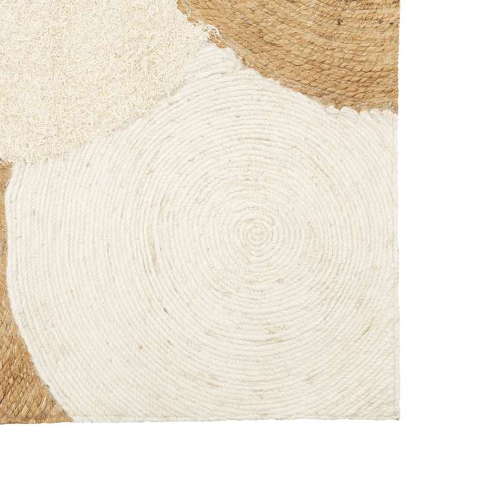 Ковер из джута, шерсти из хлопка agra из коллекции ethnic, 200х300см Tkano TK23-DR0014