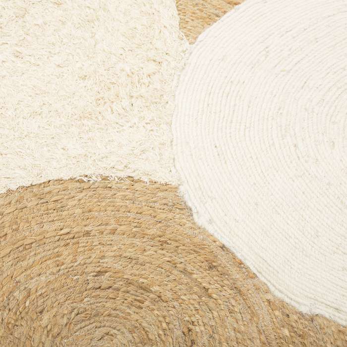 Ковер из джута, шерсти из хлопка agra из коллекции ethnic, 200х300см Tkano TK23-DR0014