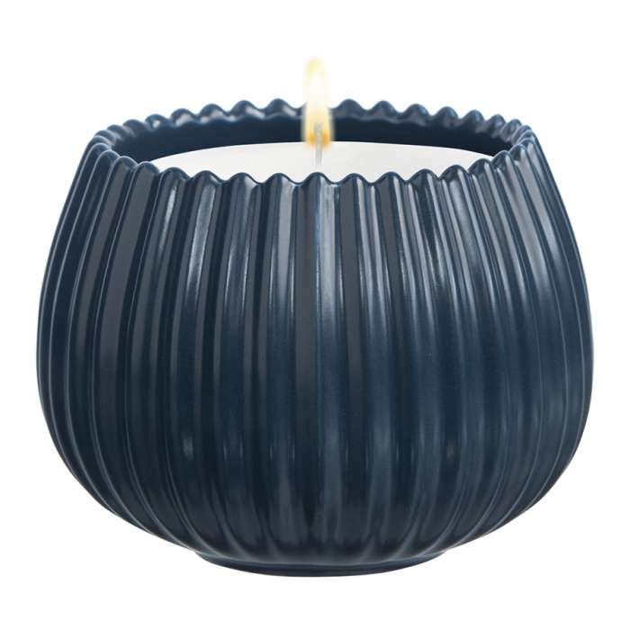 Свеча ароматическая Spicy Snowflakes из коллекции Edge, синий, 30 ч TKANO TK23-ARO0012