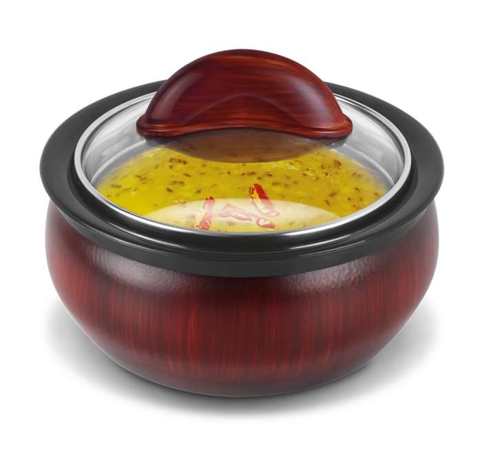 Термокастрюля Clarion 2000, 2,0 л, BROWN MILTON MC13120-BR