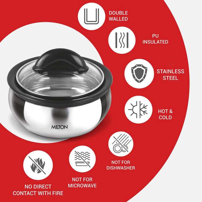 Термокастрюля Clarion 2000, 2,0 л, BROWN MILTON MC13120-BR