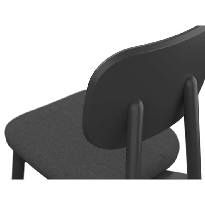 Стул saga, рогожка, темно-серый LATITUDE SGBRDCHBSKDGR