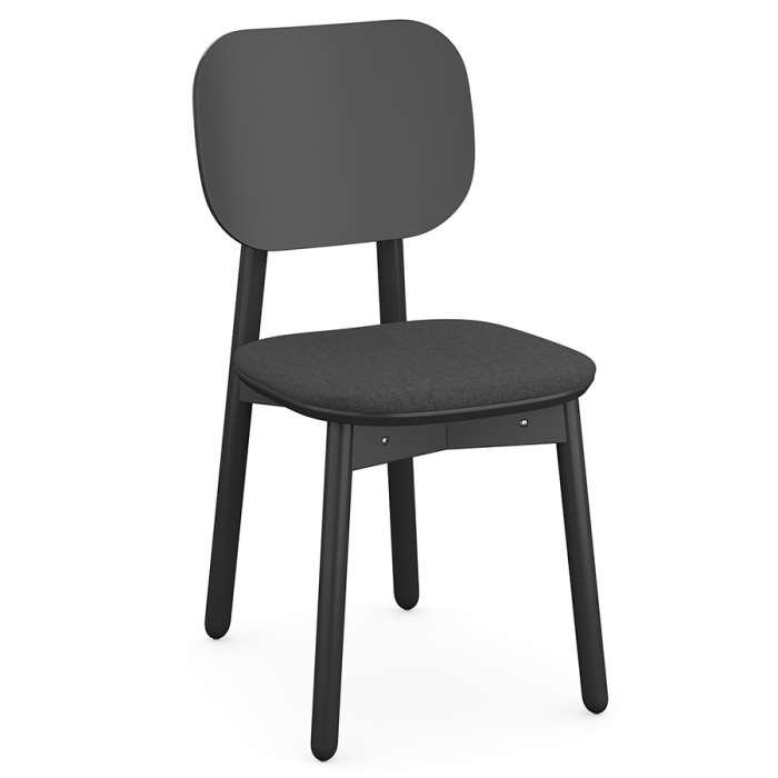 Стул saga, рогожка, темно-серый LATITUDE SGBRDCHBSKDGR