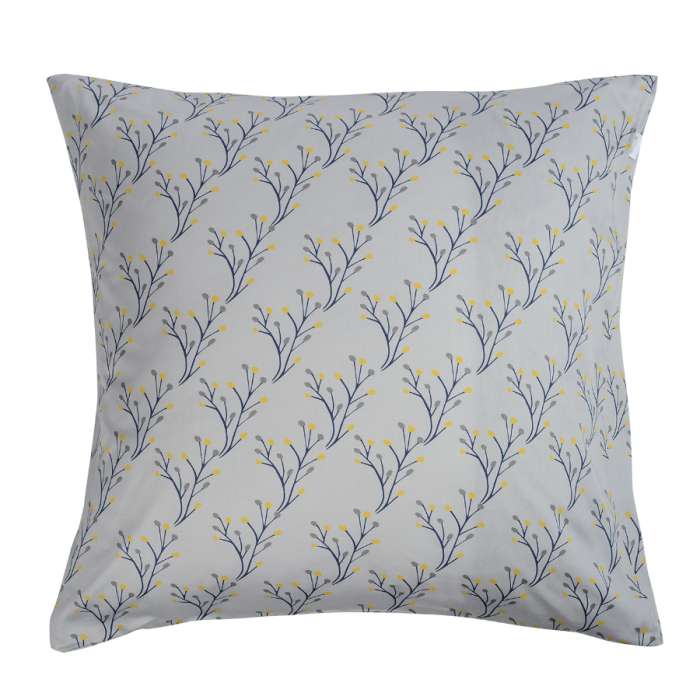 Набор из двух наволочек из сатина с принтом "Соцветие" из коллекции Essential, 70х70 см TKANO TK19-PC0013