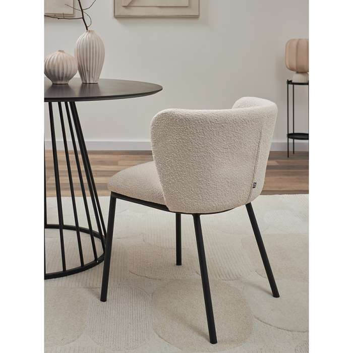 Стул foggy, букле, молочный Bergenson Bjorn BB0000828