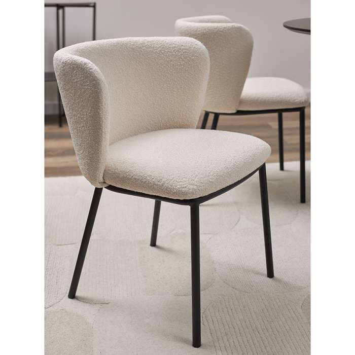 Стул foggy, букле, молочный Bergenson Bjorn BB0000828