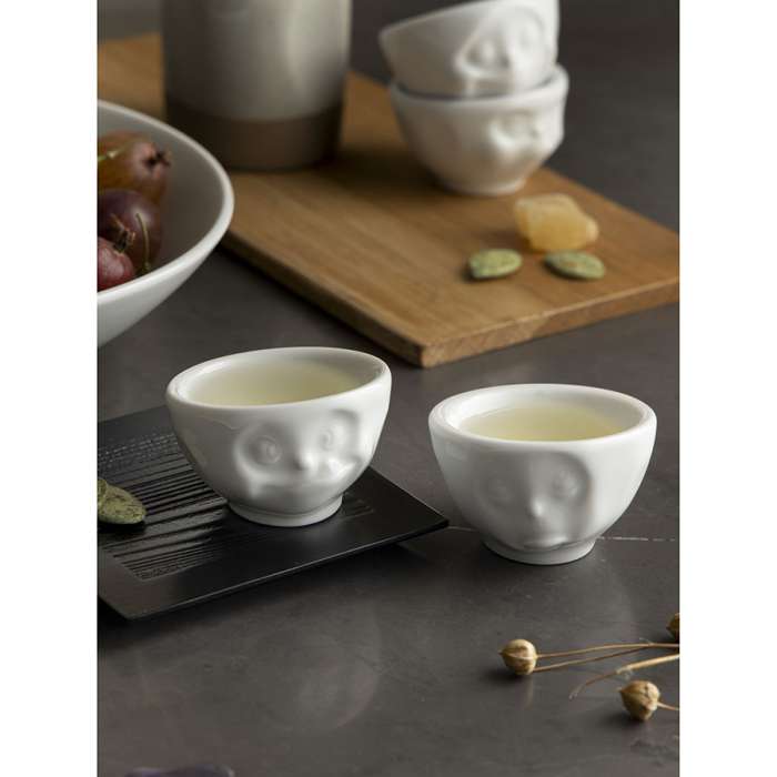 Набор из 2 подставок для яиц Tassen Oh please & Tasty белый T01.52.01