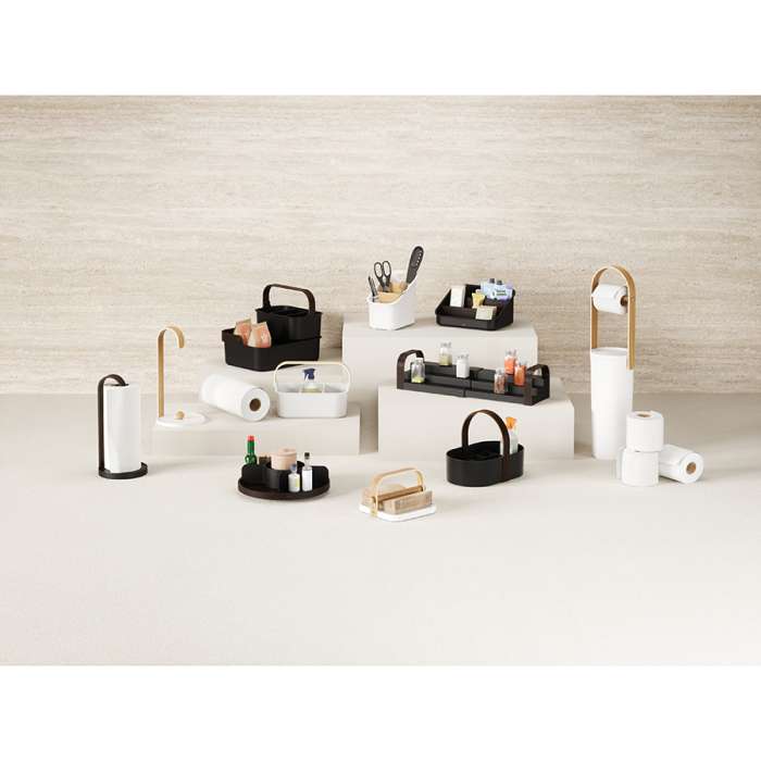 Органайзер bellwood, 29х20 см, черный/орех UMBRA 1019940-048