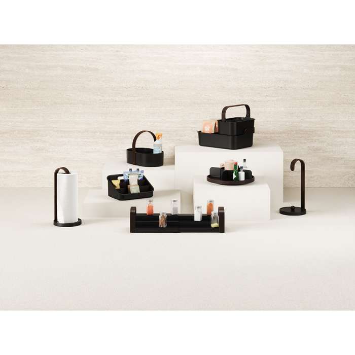 Органайзер bellwood, 29х20 см, черный/орех UMBRA 1019940-048