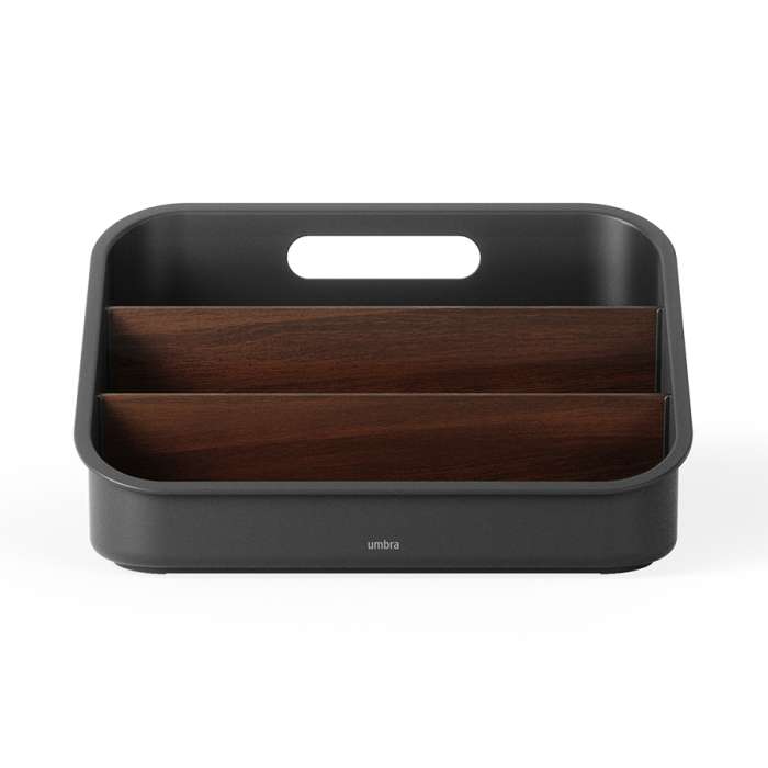 Органайзер bellwood, 29х20 см, черный/орех UMBRA 1019940-048