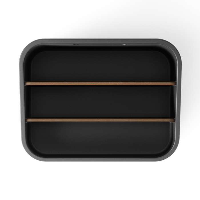 Органайзер bellwood, 29х20 см, черный/орех UMBRA 1019940-048