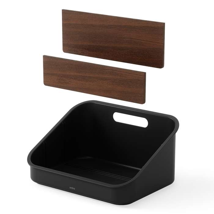 Органайзер bellwood, 29х20 см, черный/орех UMBRA 1019940-048