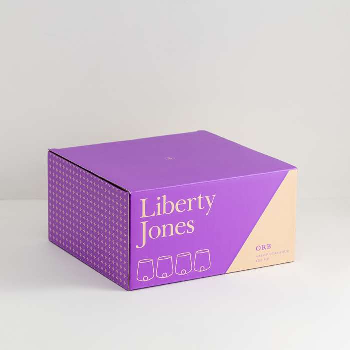 Набор стаканов orb, 400 мл, 4 шт. Liberty Jones LJ0000331