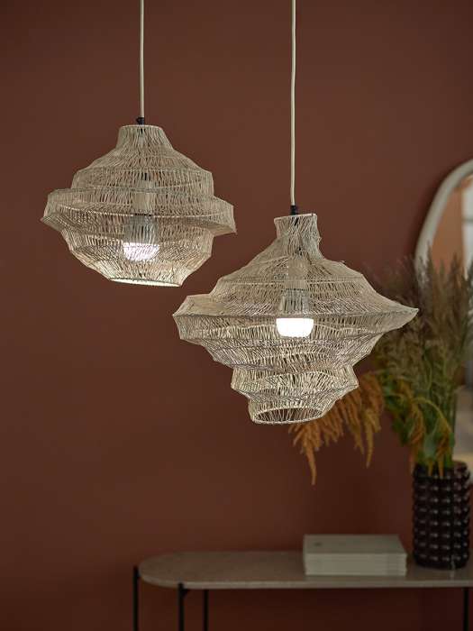 Светильник подвесной vinger, D34х35 см, бежевый Bergenson Bjorn BB0000734