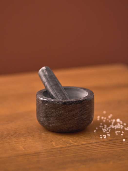 Ступка marm, 12,7х7,6 см, черный мрамор Liberty Jones LJ0000460