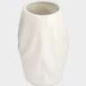 Ваза для цветов, 24 см, керамика, молочная, в крапинку, Мятый эффект, Barkhan ANNA LAFARG ANLAF-XIA-220125-6