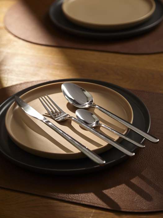 Набор столовых приборов pure, серебристые глянцевые, 24 пред. Liberty Jones LJ0000498