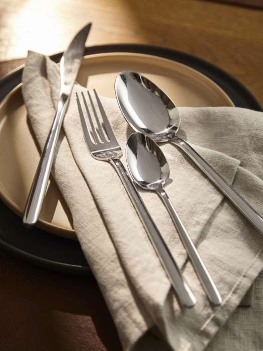 Набор столовых приборов pure, серебристые глянцевые, 24 пред. Liberty Jones LJ0000498