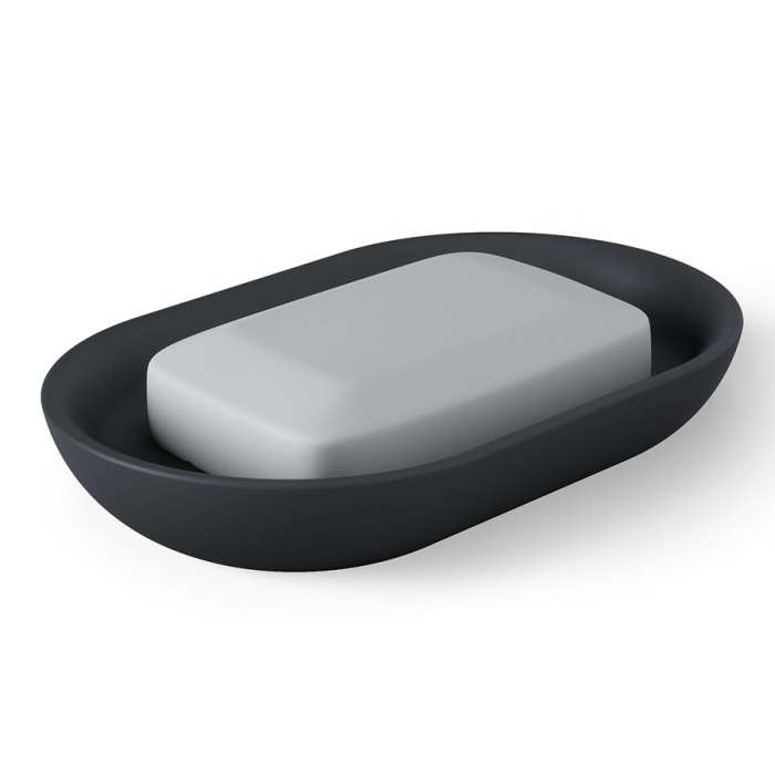 Мыльница junip, черная UMBRA 1013454-040