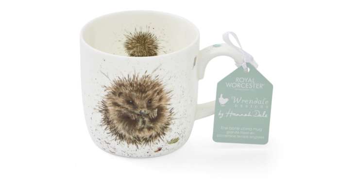 Кружка Royal Worcester Забавная фауна Пробуждение ежика 310 мл