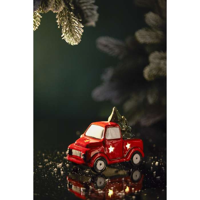 Декор новогодний с подсветкой magic truck из коллекции new year essential, 10,5 см Tkano TK24-NY_STA0002